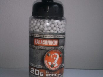 Bile Kalashnikov 0.20 g 2000 buc CyberGun magazin Squad Store