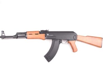 Replica AK47 cu corp metalic CyberGun magazin Squad Store