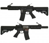 Replica ASR107 Warrior cu blow-back APS magazin Squad Store