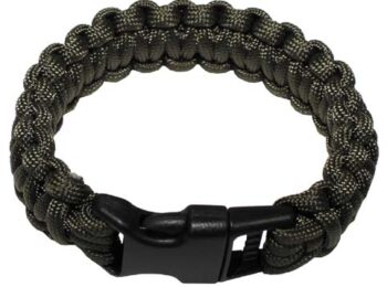 Bratara paracord L - olive magazin Squad Store