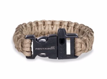 Bratara paracord coyote marime universala - Pentagon