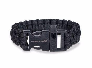 Bratara paracord neagra marime universala - Pentagon