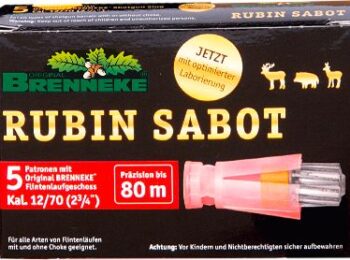 Cartus Brenneke RubinSabot Calibrul 12/70/28.0G