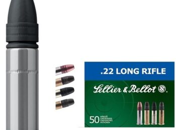 Cartus Sellier & Bellot Calibrul 22LR/330M/S/2.56G magazin Squad Store