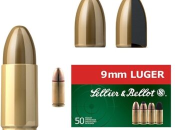 Cartus Sellier&Bellot Calibrul 9X19 Lug.Fullmantel/7.5 G magazin Squad Store